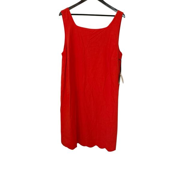 Kate Spade New York X Target Scalloped Mini Shift Dress Bright Red Size XXL - Picture 3 of 10